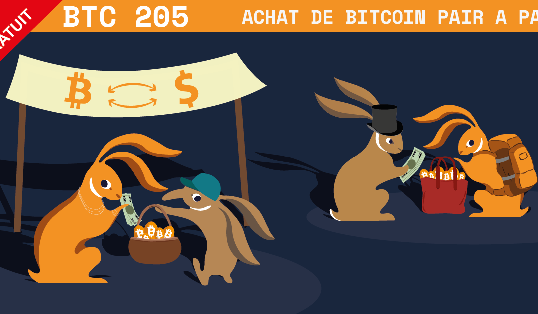 BTC 205 – Solution d’achat-vente Bitcoin en pair à pair